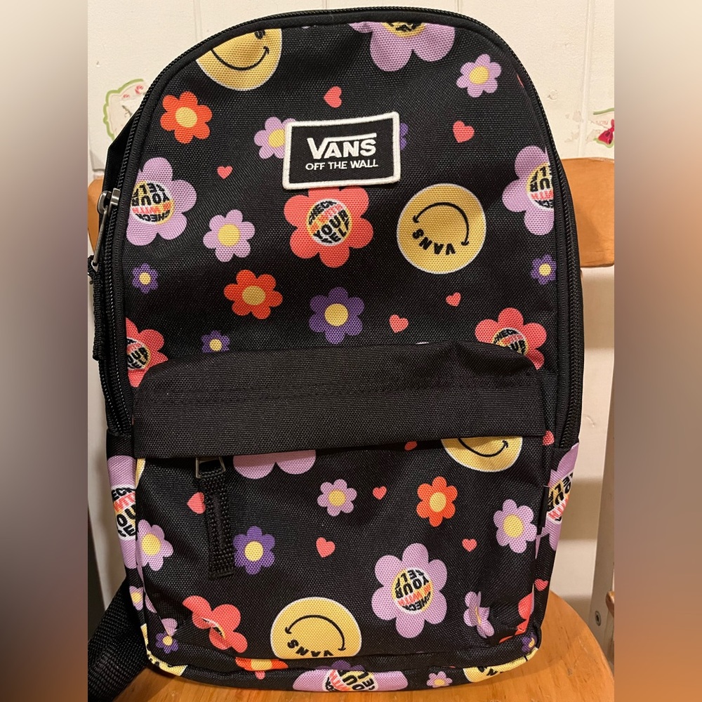 New vans backpack. Small backpack for young kids. 9”W x 12”H.